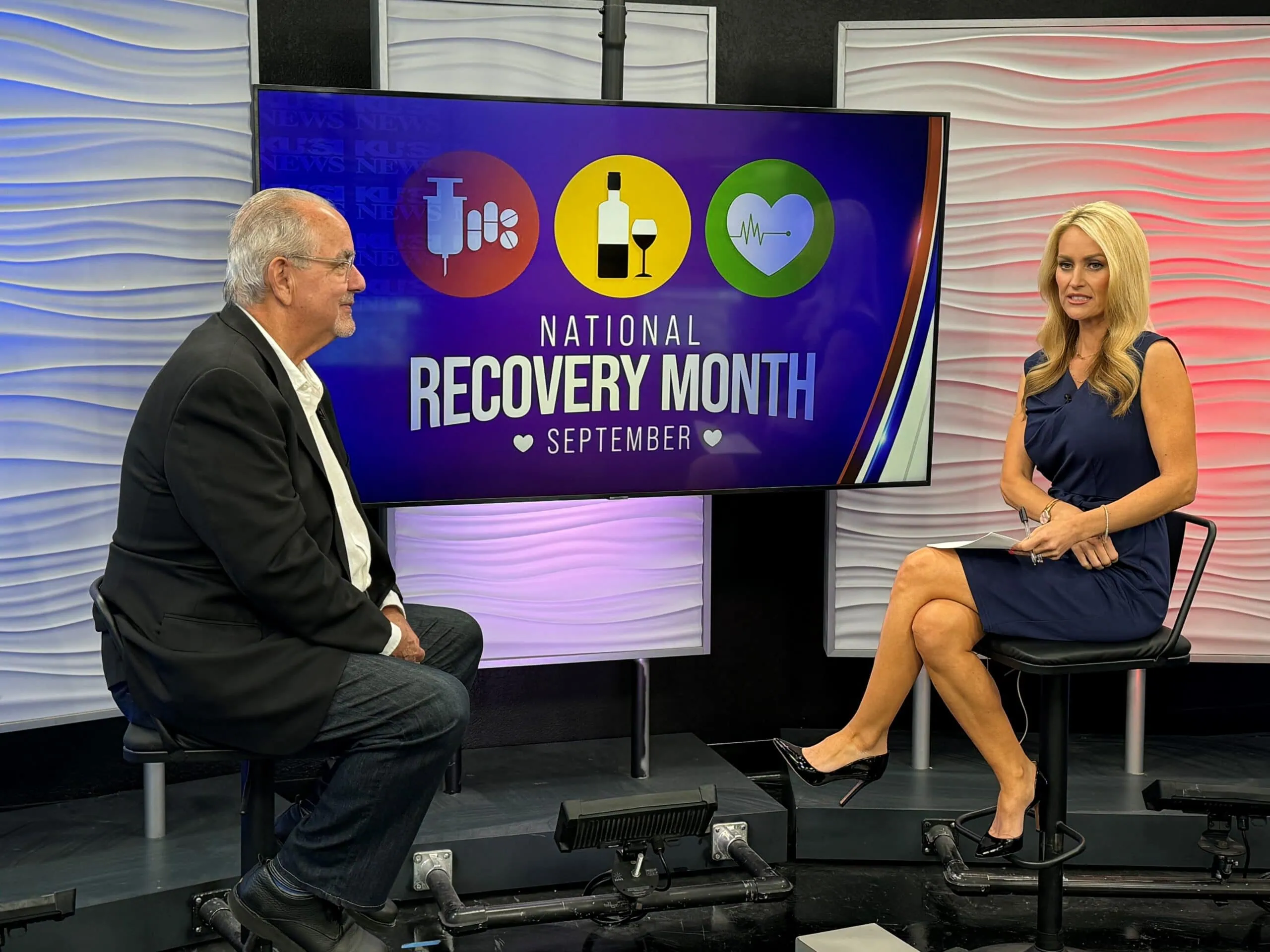 Scott on KUSI San Diego for Recovery Month